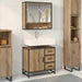 Baderomsskap Artisan Eik 65 x 33 x 60 cm Konstruert tre