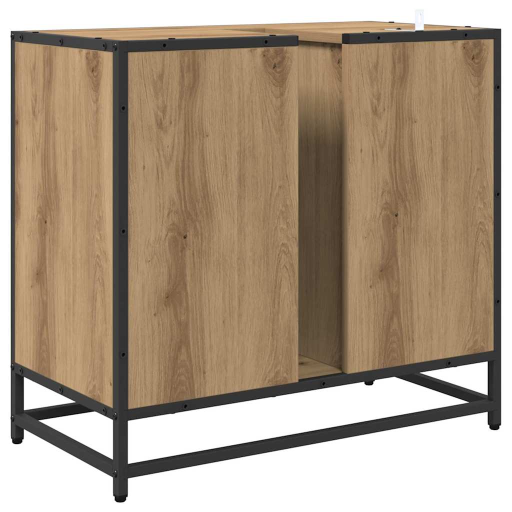 Baderomsskap Artisan Eik 65 x 33 x 60 cm Konstruert tre