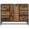 Baderomsvaskeskap Gammelt tre 80 x 33 x 60 cm Konstruert tre