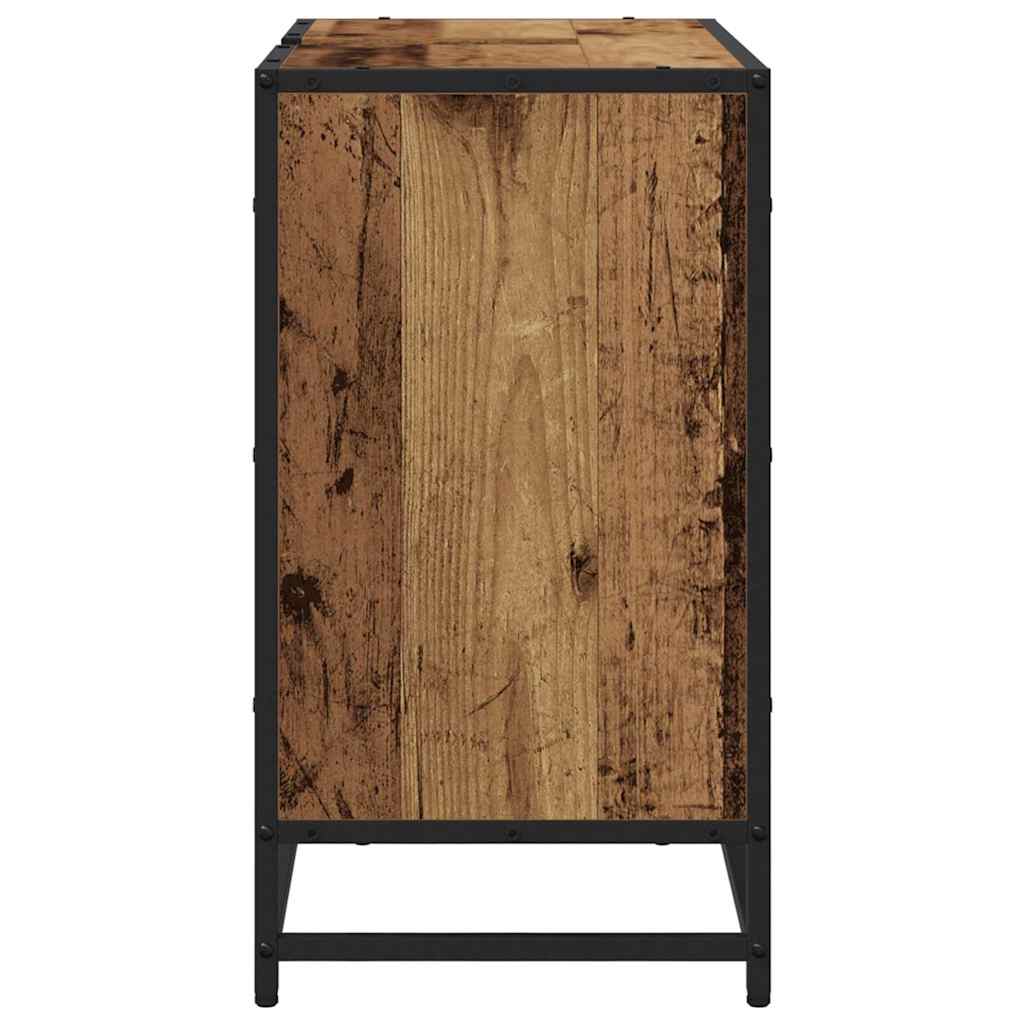 Baderomsvaskeskap Gammelt tre 65 x 33 x 60 cm Konstruert tre