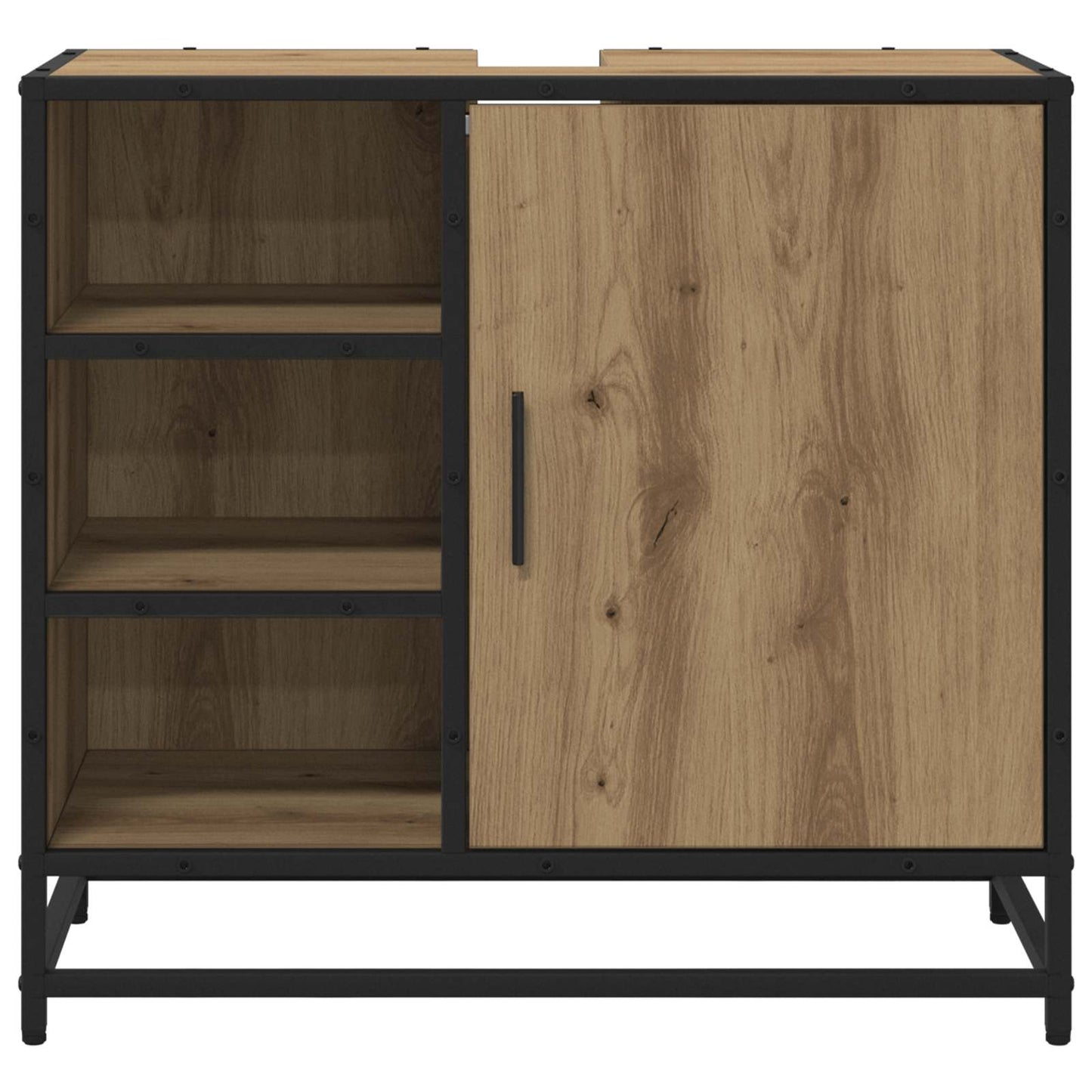 Baderomsskap med dør Artisan Eik 65 x 33 x 60 cm Konstruert tre