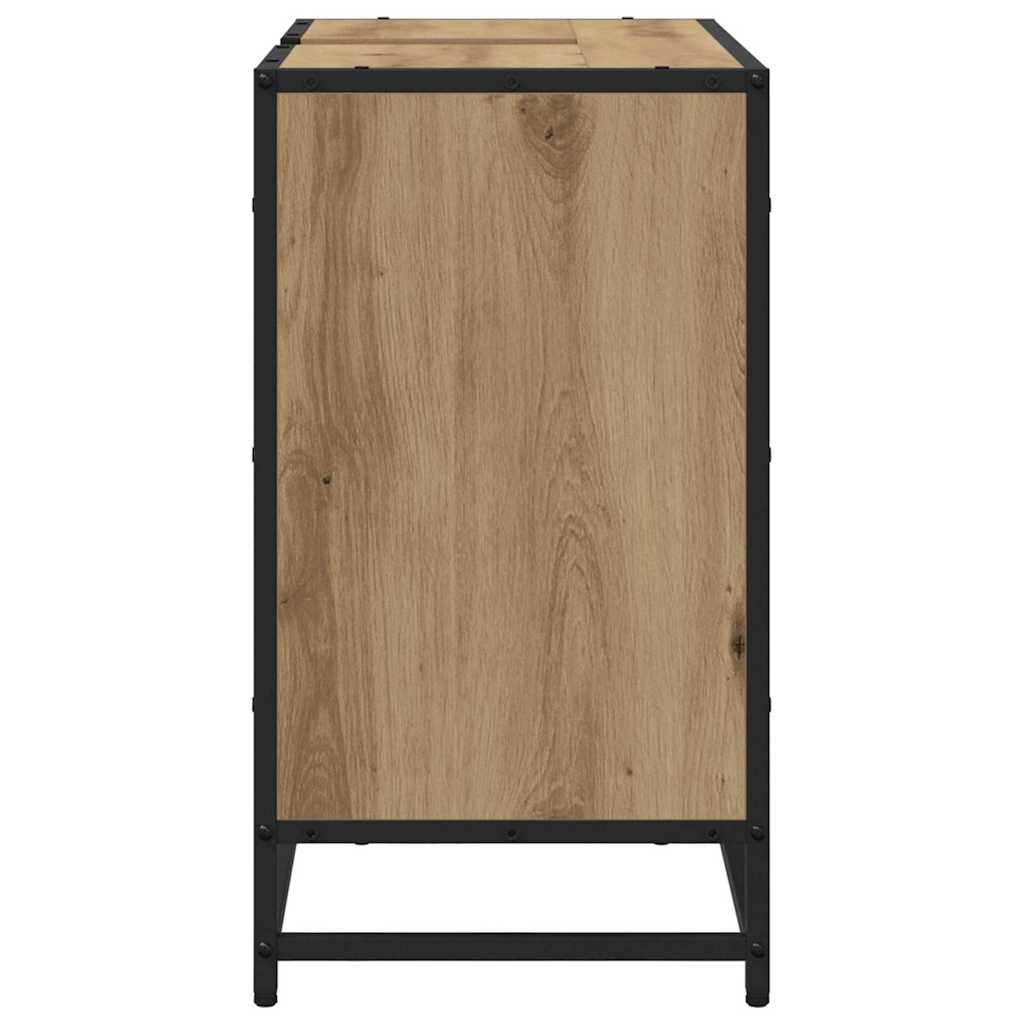 Baderomsvaskeskap artisan eik 65 x 33 x 60 cm Konstruert tre