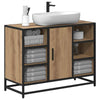 Baderomsvaskeskap artisan eik 80 x 33 x 60 cm Konstruert tre