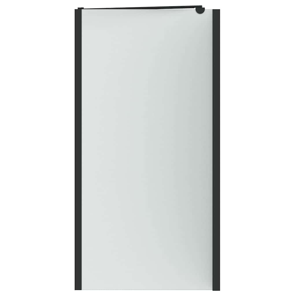 Dusjinnhegning Svart 120 x 68 x 130 cm ESG Glass og Aluminium