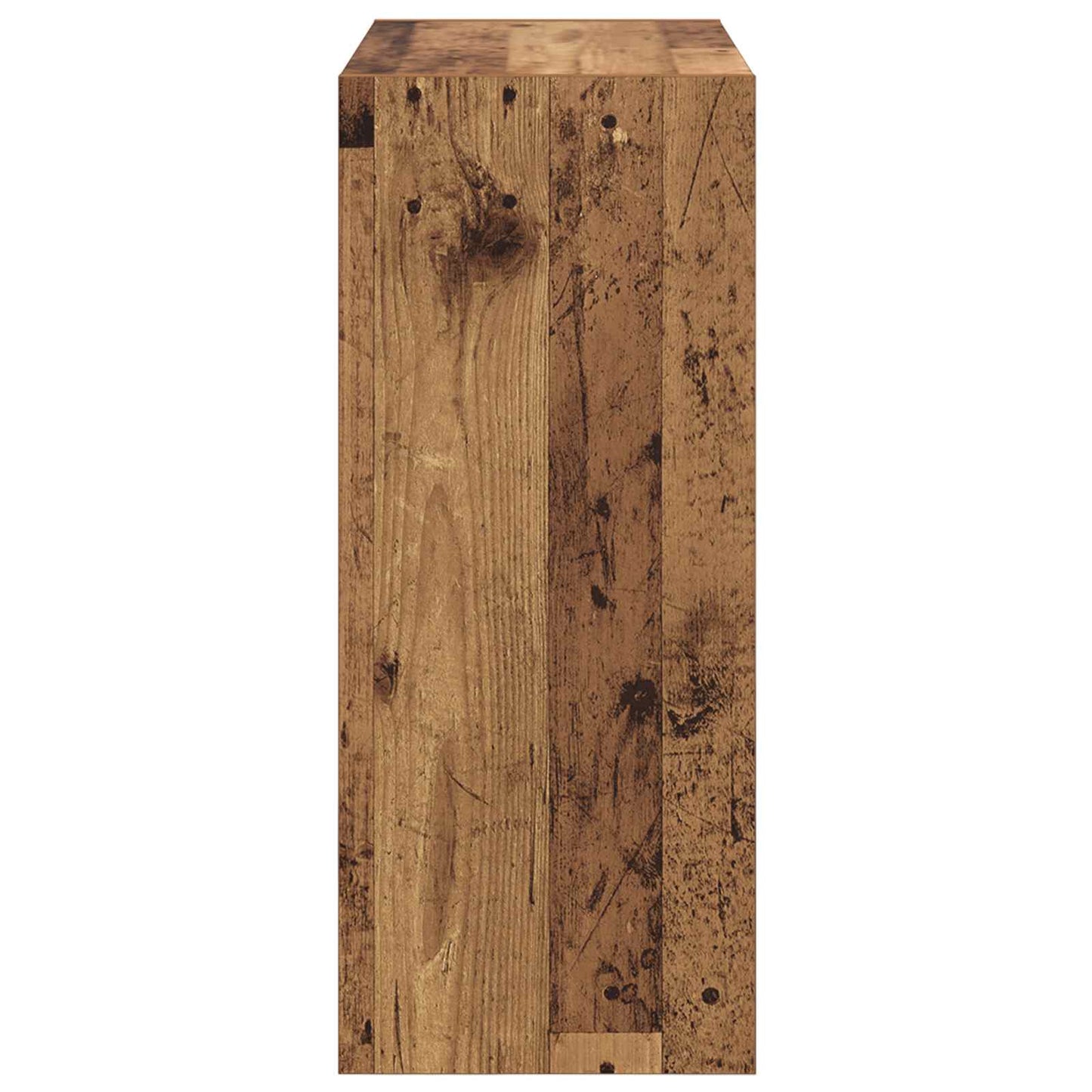 Bokskap Gammelt tre 60 x 30 x 72 cm Konstruert tre