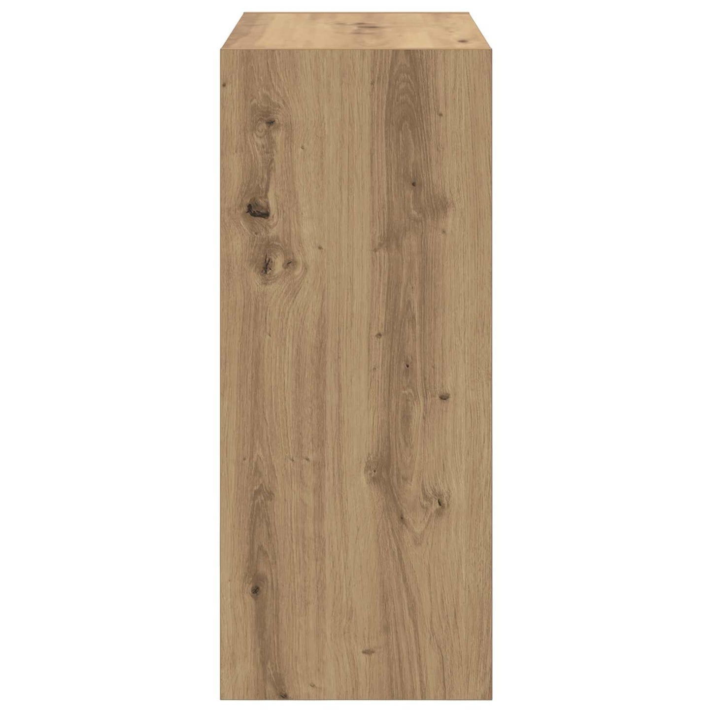 Bokskap 2 nivåer 60 x 30 x 72 cm Konstruert tre Artisan Eik