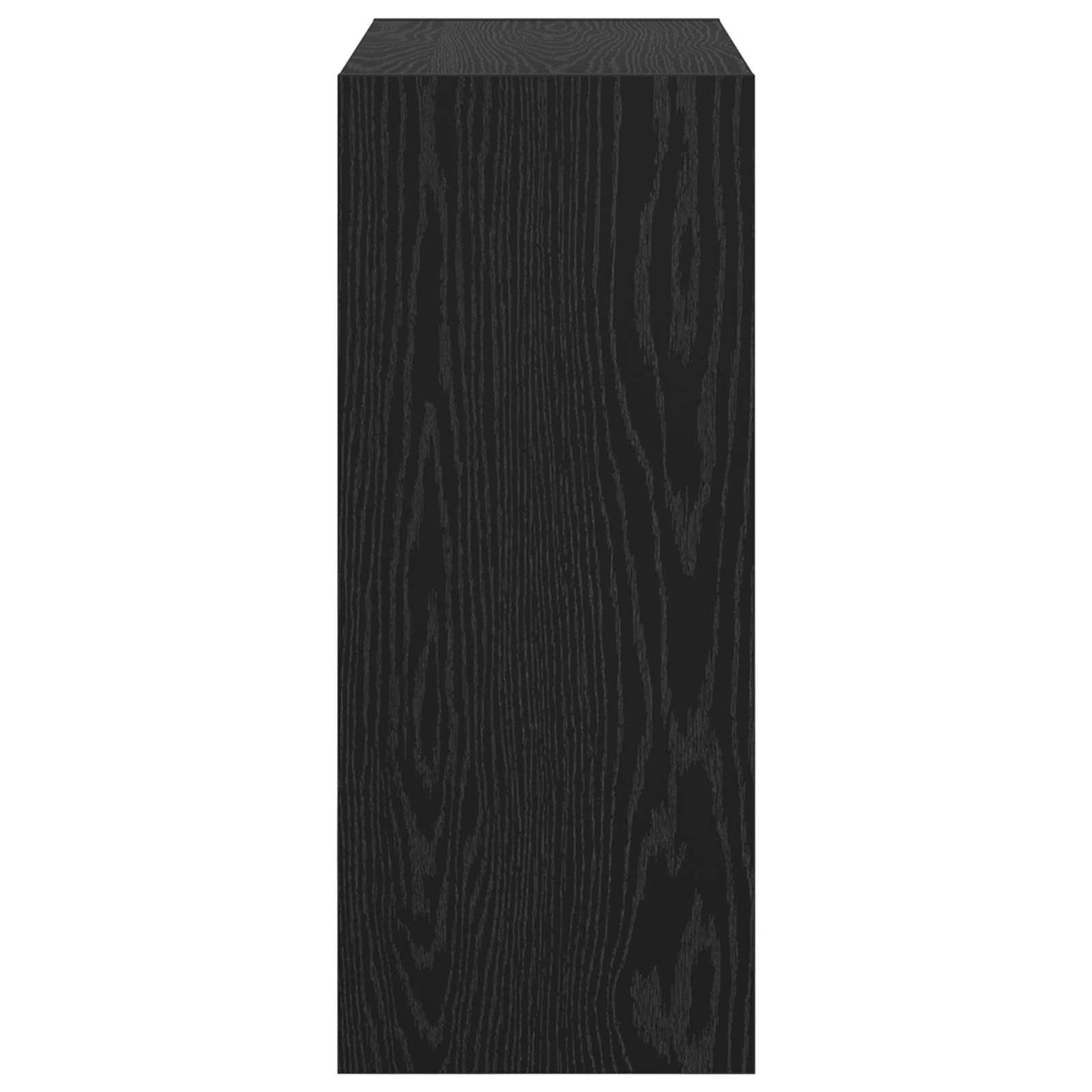 Bokskap Svart Eik 60 x 30 x 72 cm Konstruert tre