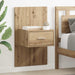 Nattbordskap 2 stk. Artisan Eik 50 x 32,5 x 80cm Konstruert tre