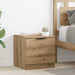 Sengeskap 2 pcs Artisan Eik 40 x 39 x 40cm Konstruert tre