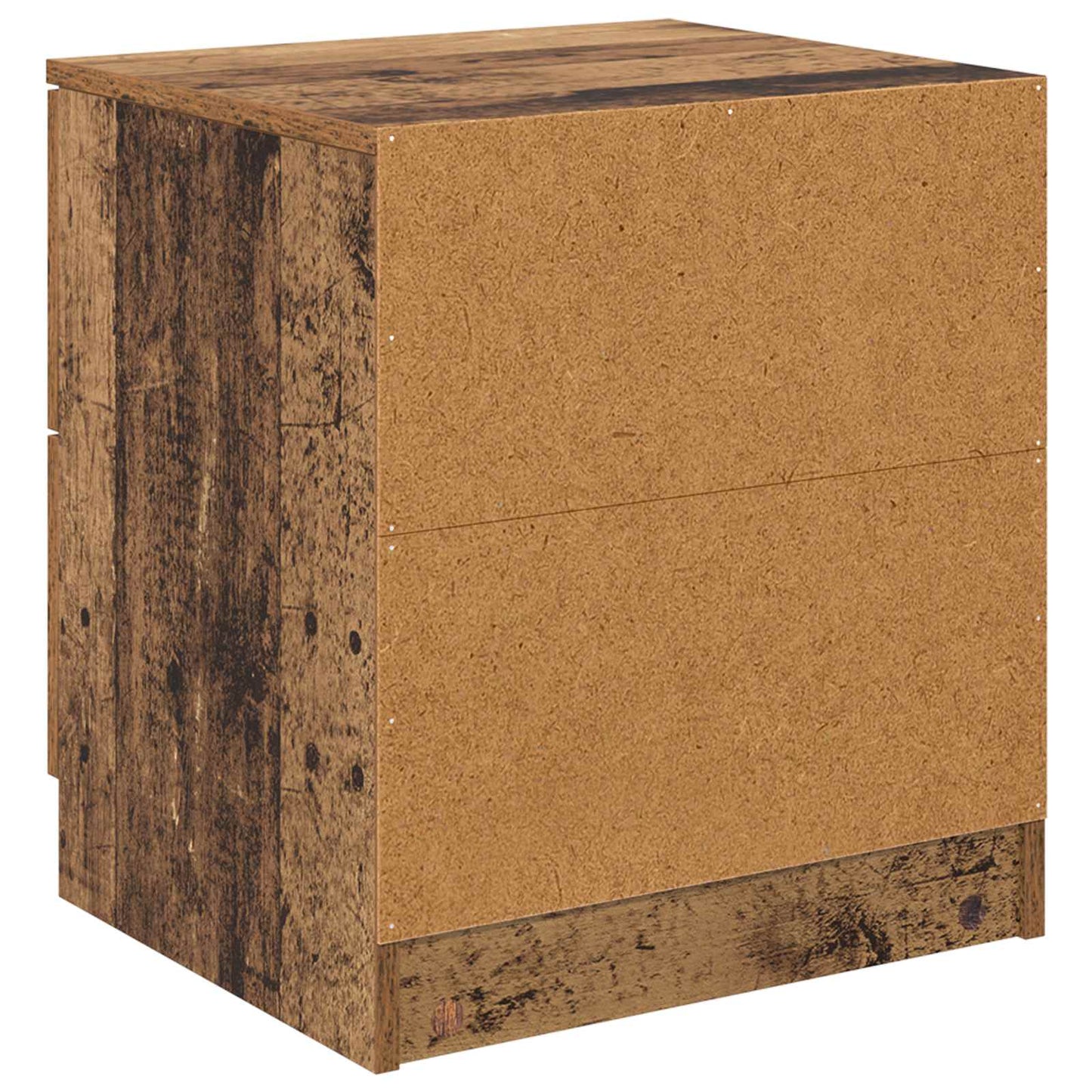 Nattbordskap 2 pcs Gammelt tre 45 x 39 x 50 cm Konstruert tre