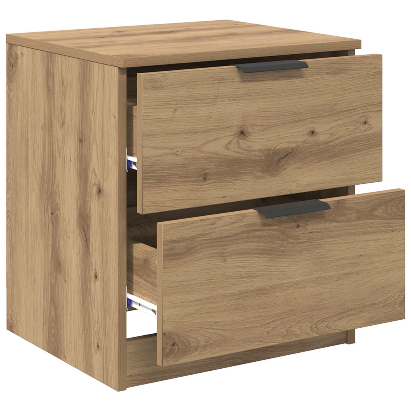 Nattbordskap 2 stk. Artisan Eik 45 x 39 x 50 cm Konstruert tre