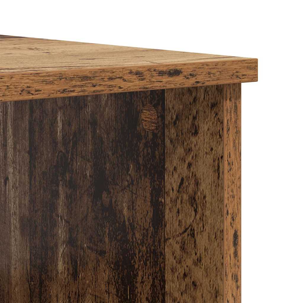 Kaffebord med skuff Gamle tre 102 x 50 x 36cm Konstruert tre