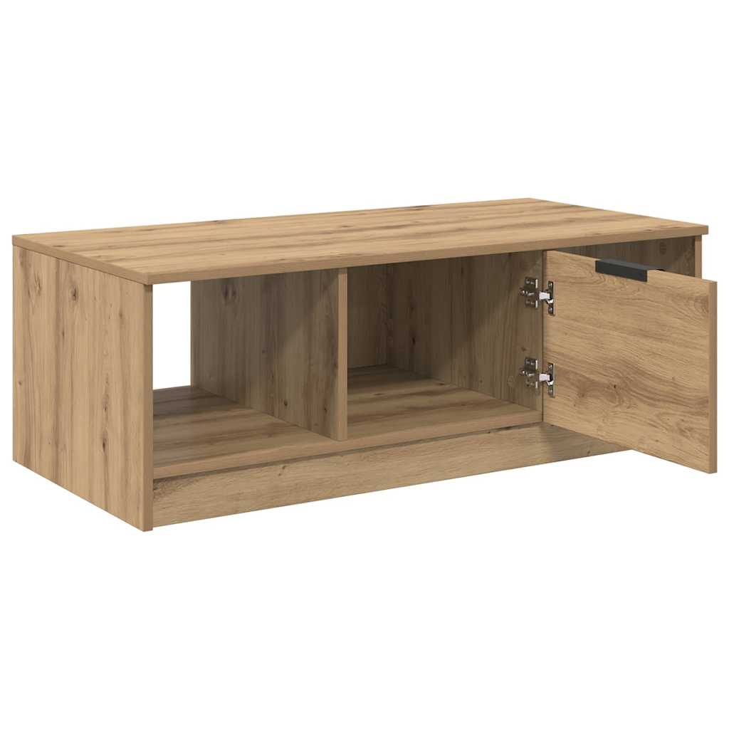 Kaffebord med skuff Artisan Eik 102 x 50 x 36cm Konstruert tre