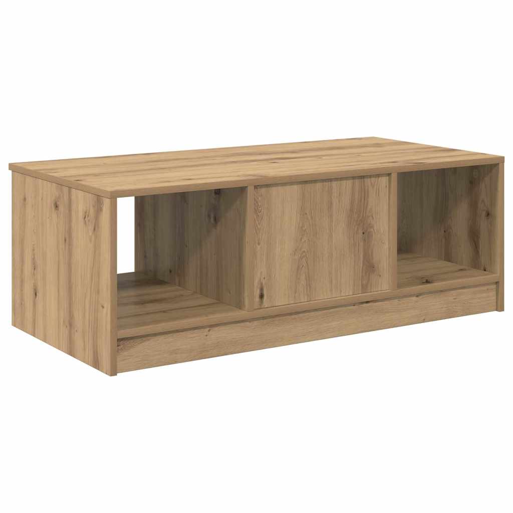 Kaffebord med skuff Artisan Eik 102 x 50 x 36cm Konstruert tre