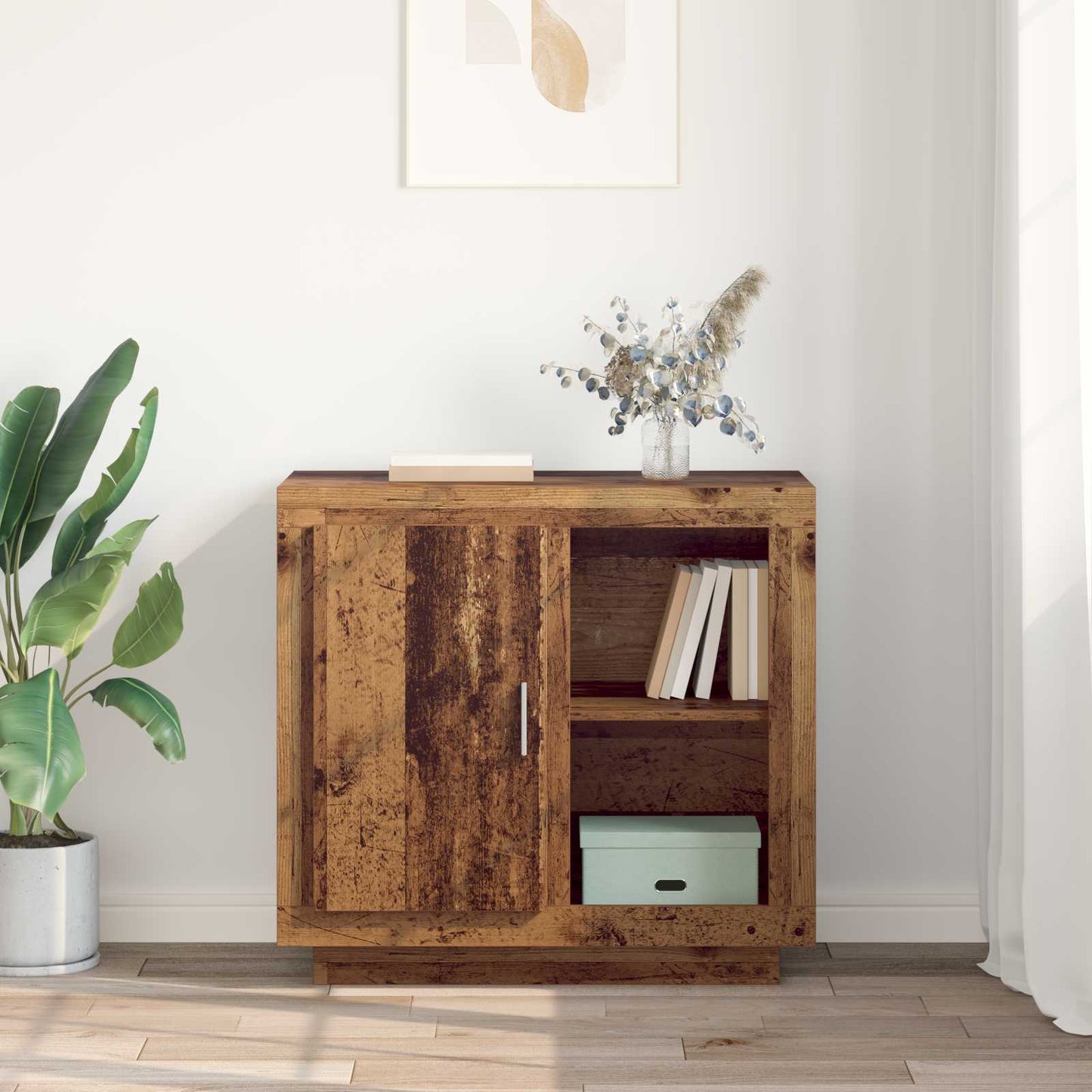 Serviesskap Gammelt tre 80 x 40 x 75 cm Konstruert tre