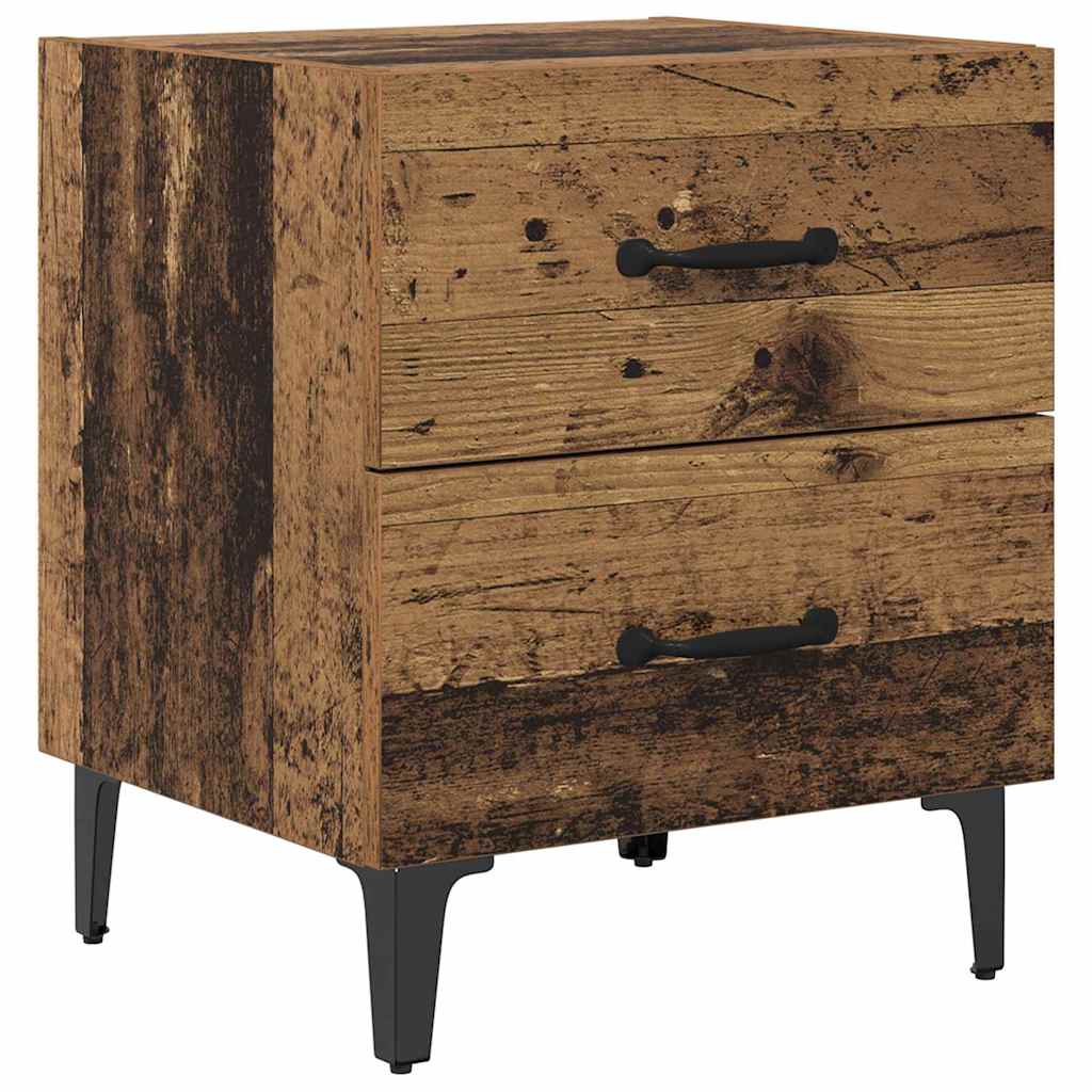Sengeskap Gammelt tre 40 x 35 x 47,5 cm Konstruert tre