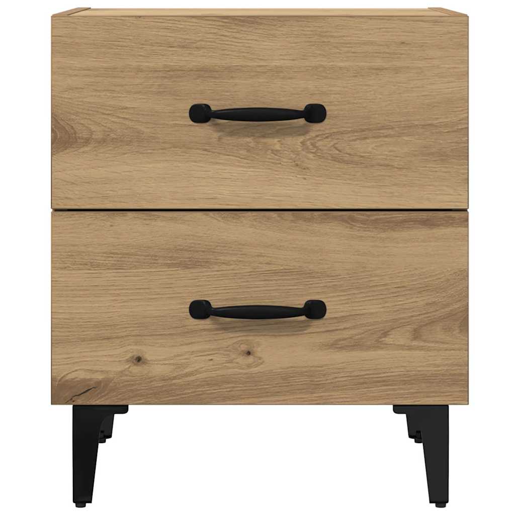 Sengeskap Artisan Eik 40 x 35 x 47,5 cm Konstruert tre