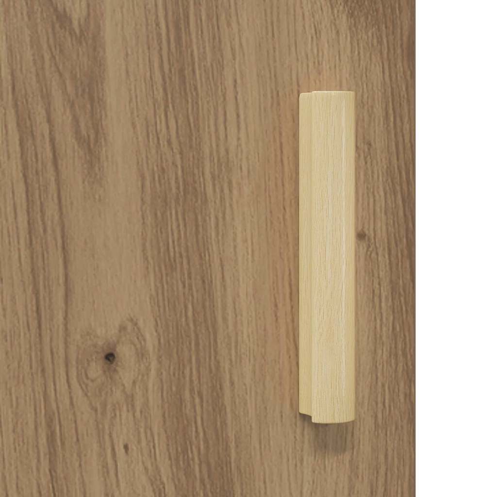 Nattbordskap 2 pcs Artisan Eik 40 x 40 x 50 cm Konstruert tre