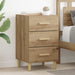 Nattbordskap Artisan Eik 40 x 40 x 66 cm Konstruert tre