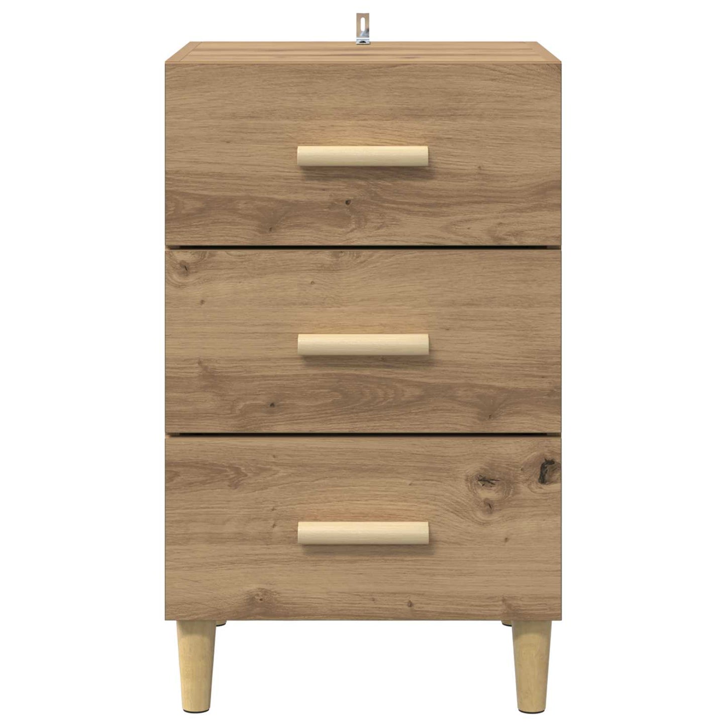 Nattbordskap Artisan Eik 40 x 40 x 66 cm Konstruert tre