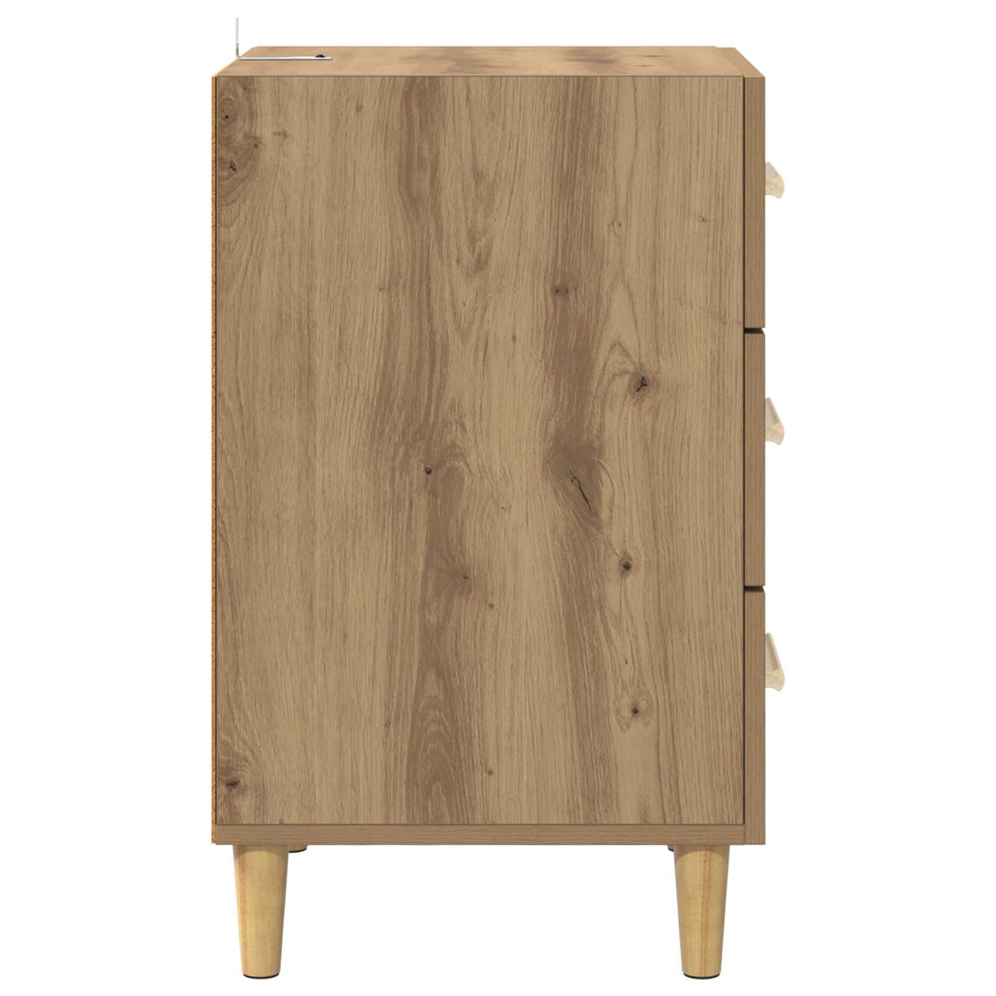Nattbordskap Artisan Eik 40 x 40 x 66 cm Konstruert tre