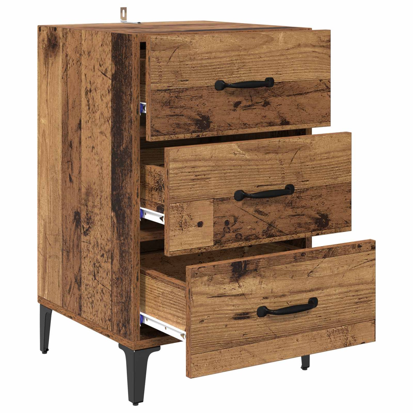 Nattbordskap Gammelt tre 40 x 40,5 x 66 cm Konstruert tre
