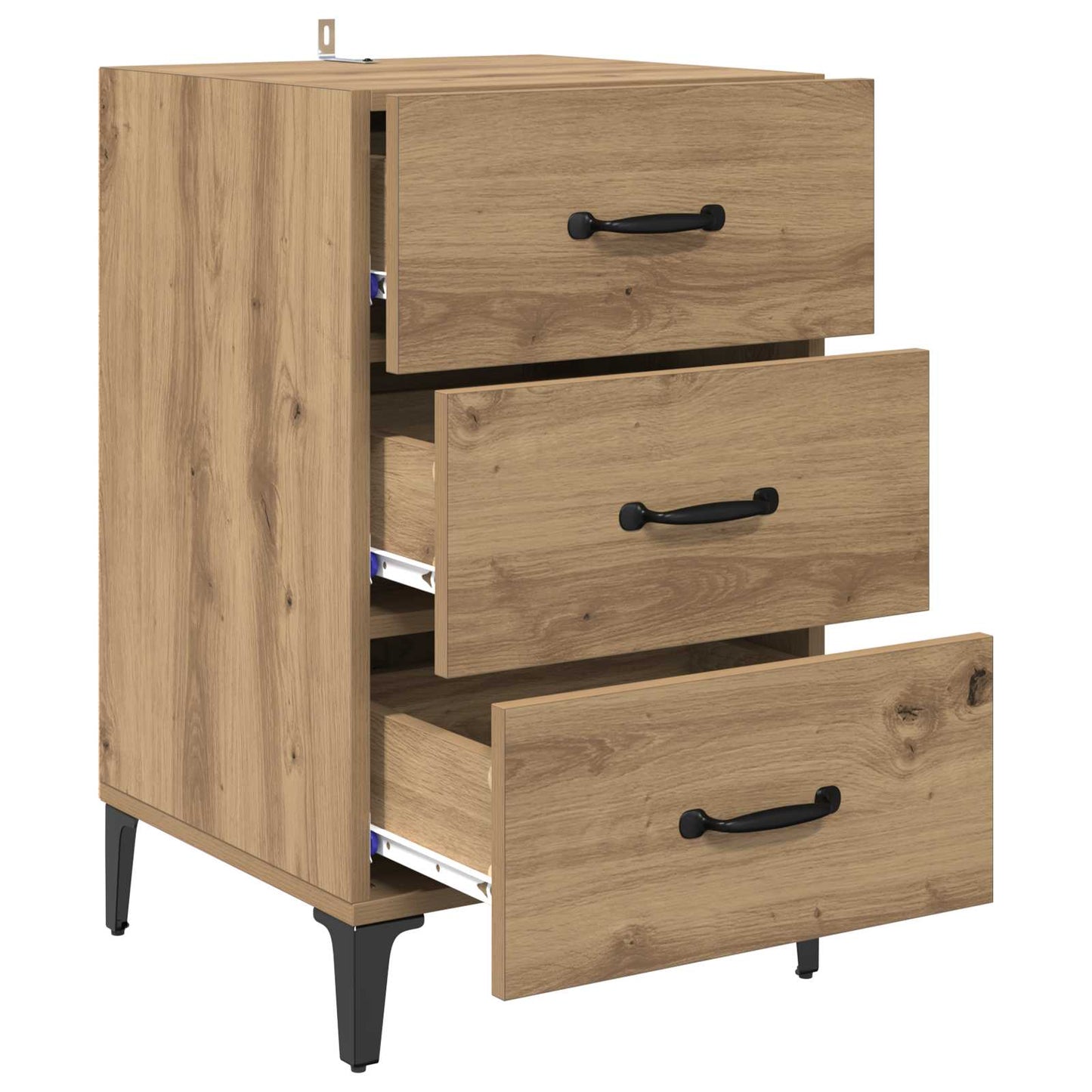 Nattbordskap Artisan Eik 40 x 40,5 x 66 cm Konstruert tre