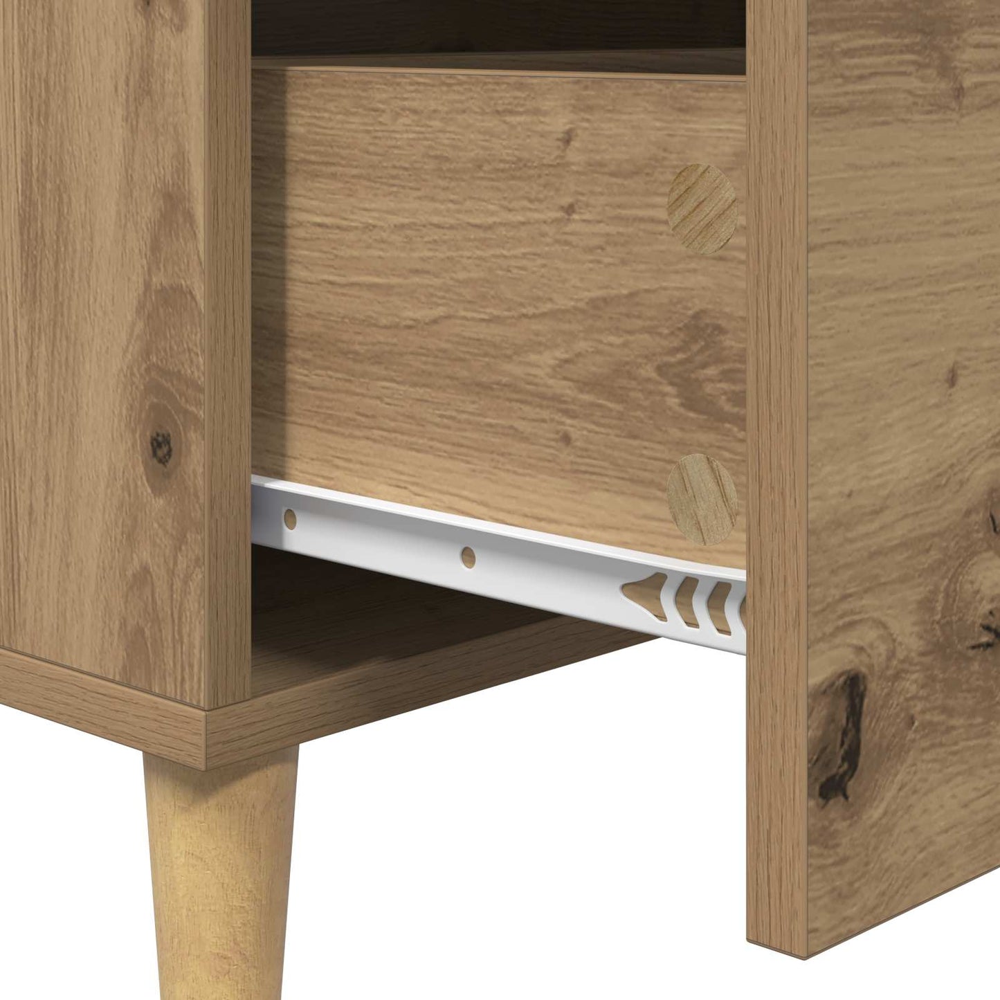 Serviesskap Artisan Eik 69,5 x 34 x 90 cm Konstruert tre