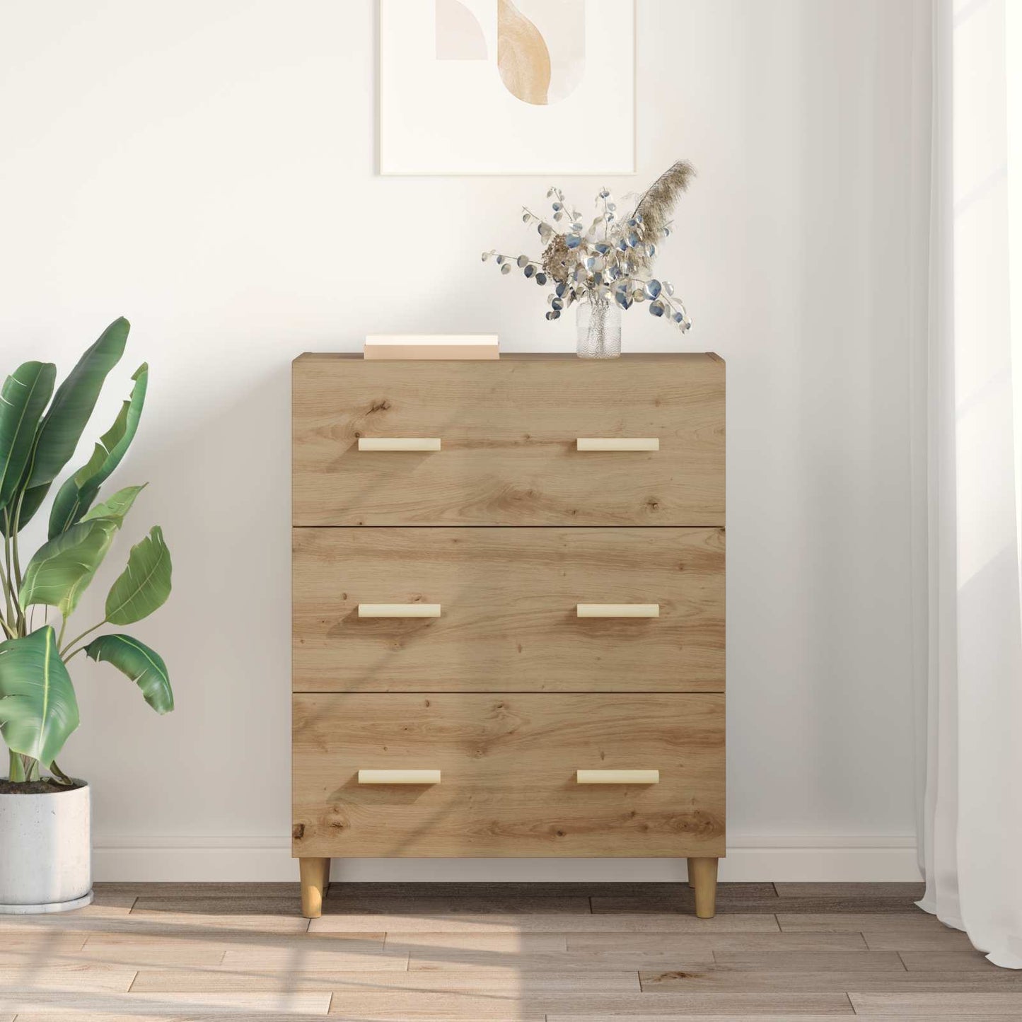 Serviesskap Artisan Eik 69,5 x 34 x 90 cm Konstruert tre