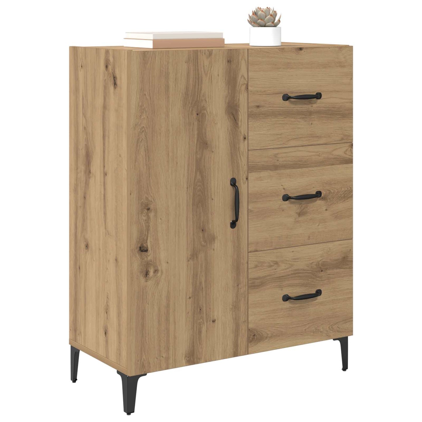 Serviesskap Artisan Eik 69,5 x 34 x 90 cm Konstruert tre