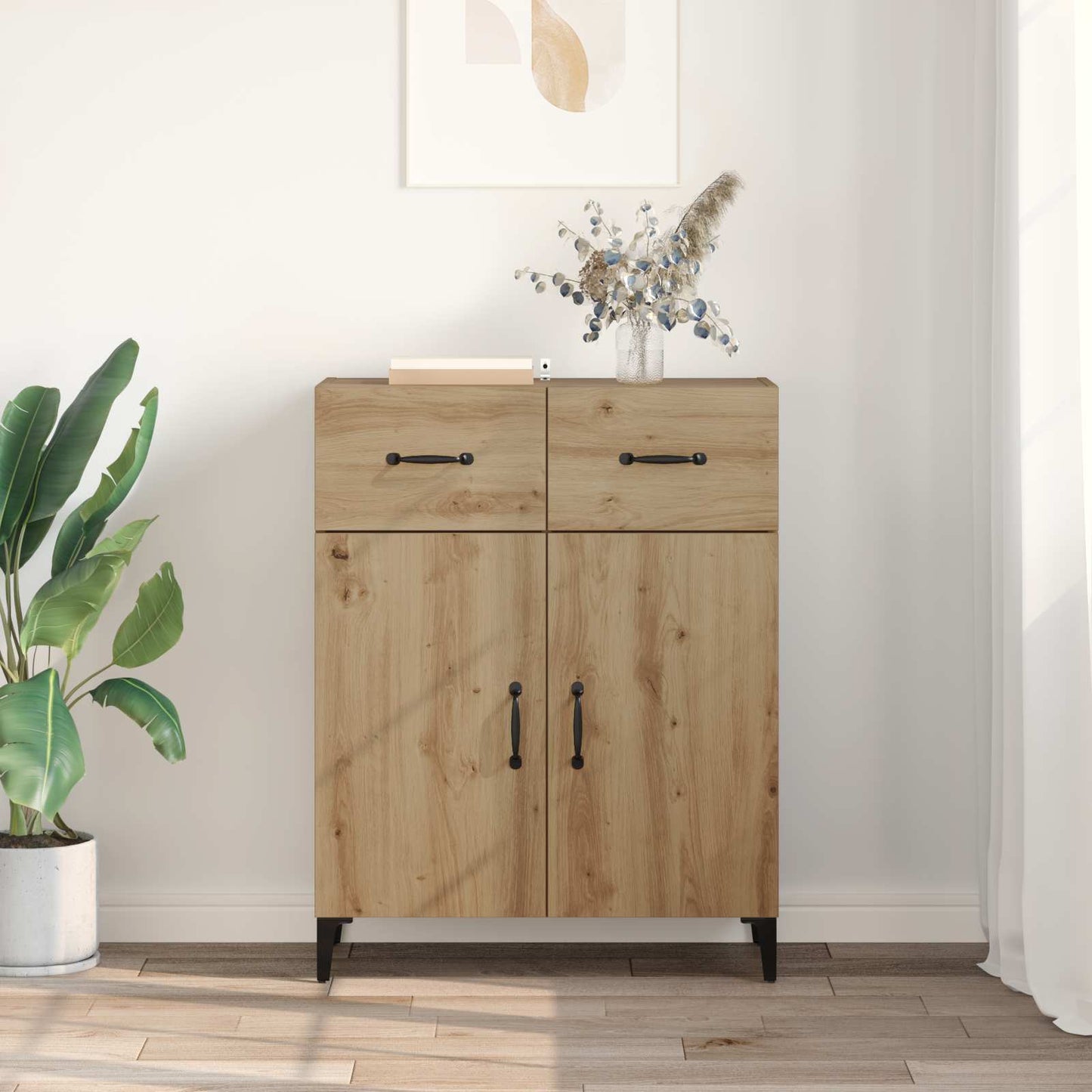 Serviesskap Artisan Eik 69,5 x 34 x 90 cm Konstruert tre