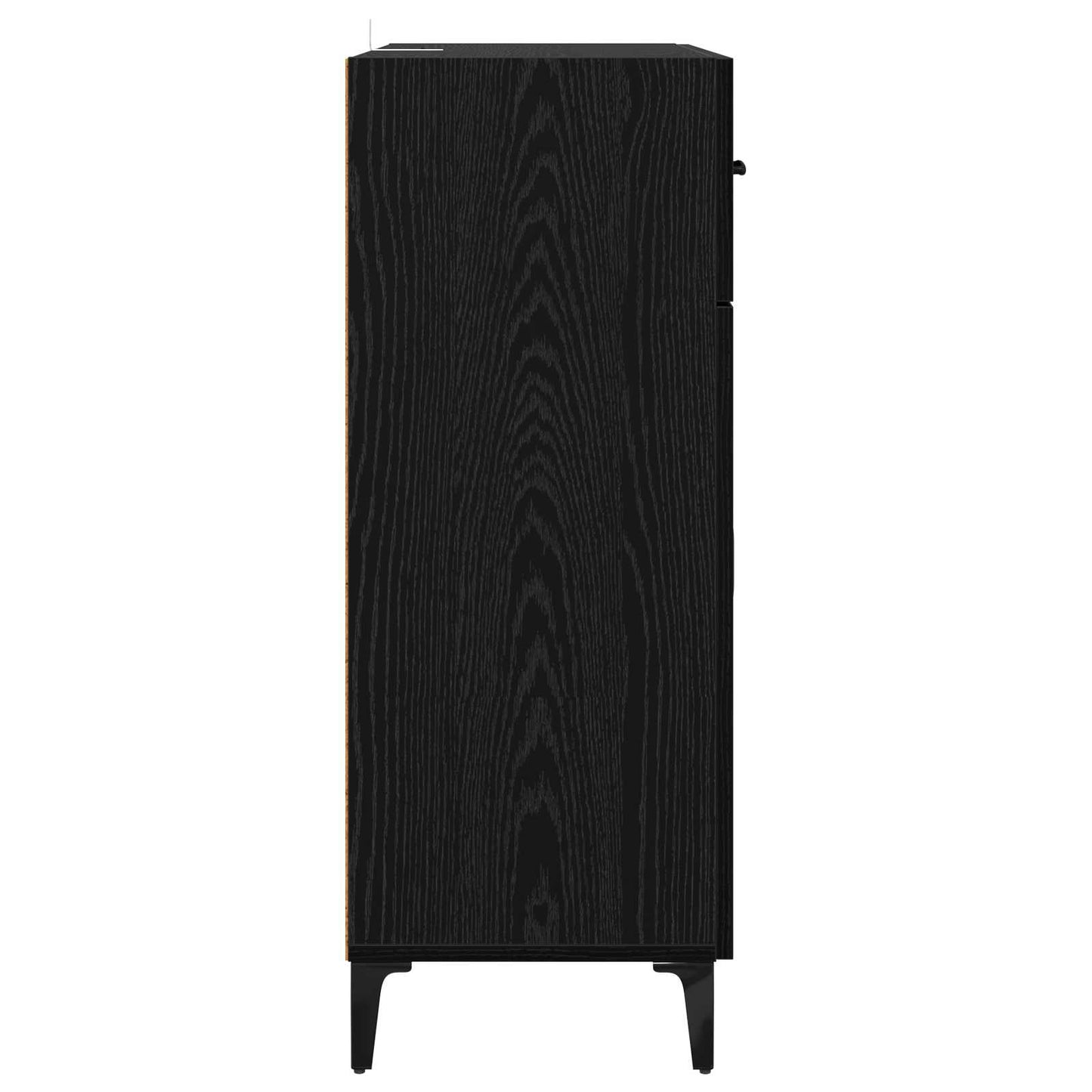 Serviesskap Svart Eik 69,5 x 34 x 90 cm Konstruert tre