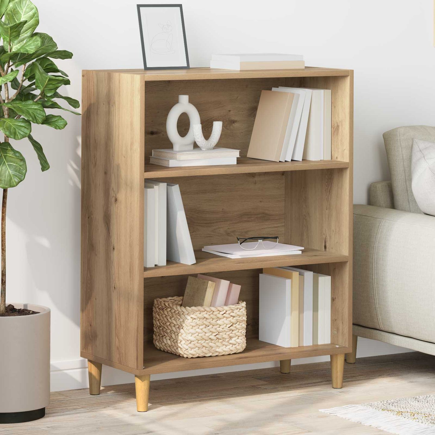 Serviesskap Artisan Eik 69,5 x 32,5 x 90 cm Konstruert tre