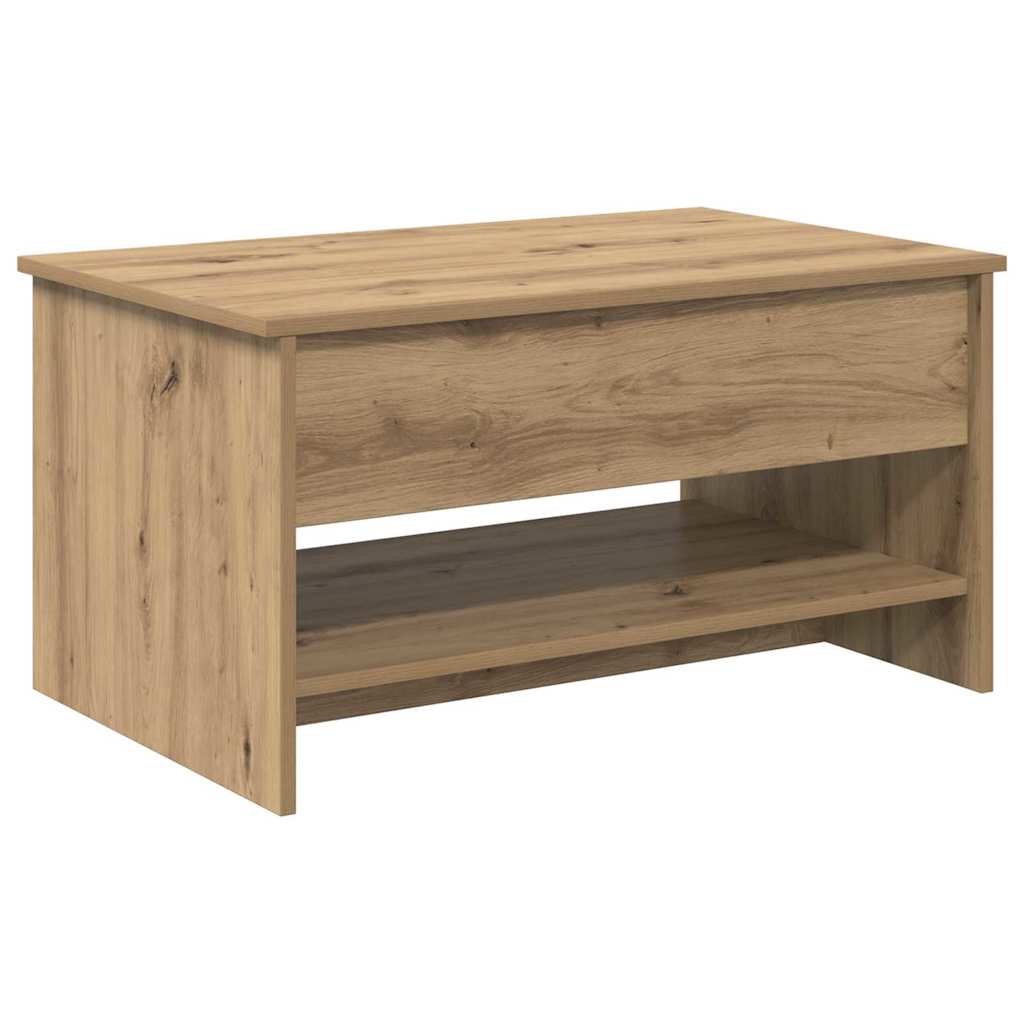 Kaffebord Artisan Eik 80 x 50,5 x 41,5 cm Konstruert tre