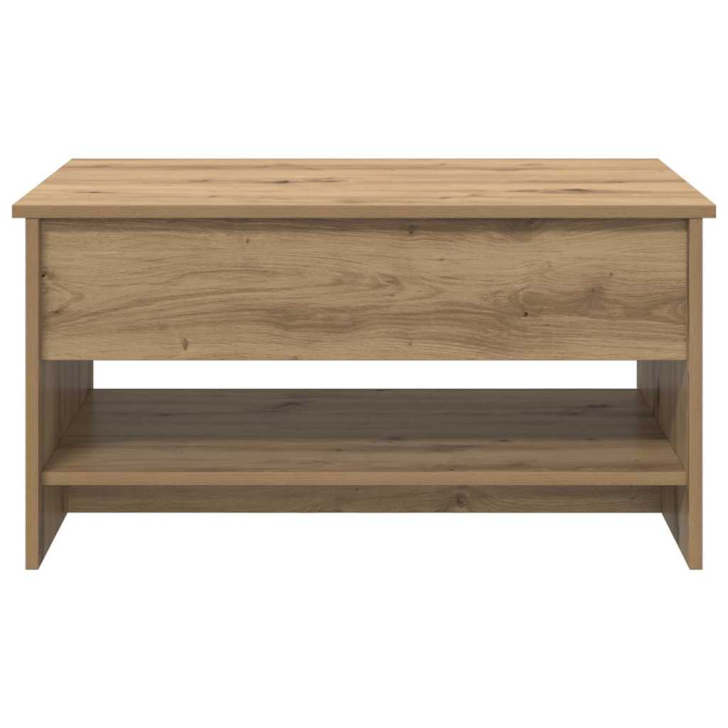 Kaffebord Artisan Eik 80 x 50,5 x 41,5 cm Konstruert tre