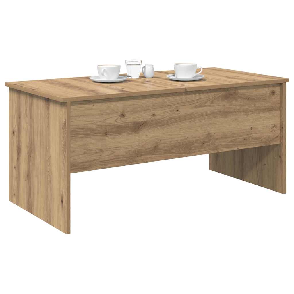 Kaffebord Artisan Eik 102 x 50,5 x 46,5 cm Konstruert tre