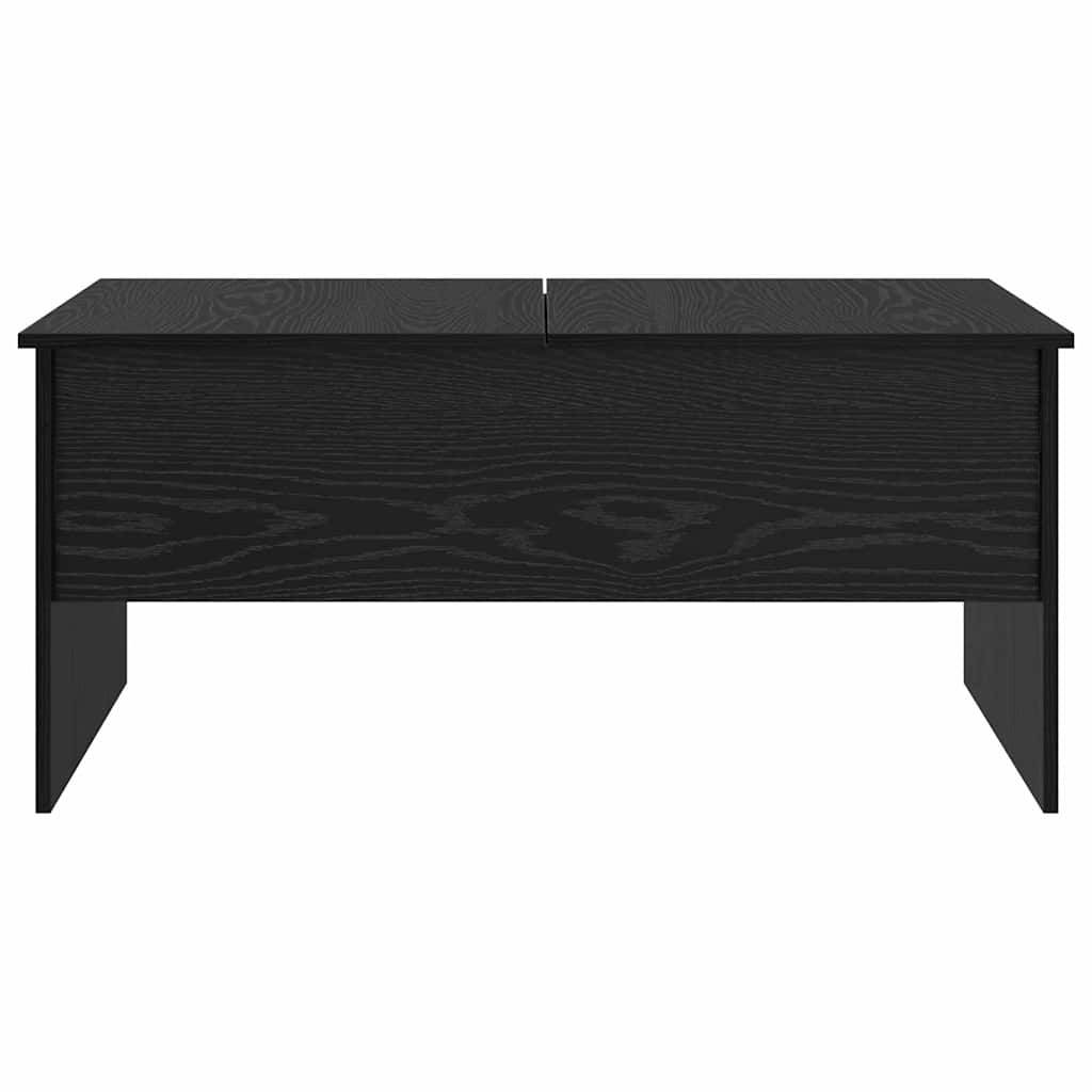 Kaffebord Svart Eik 102 x 50,5 x 46,5 cm Konstruert tre