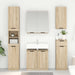 Baderomsskap Sonoma eik 64,5 x 33,5 x 59 cm Konstruert tre