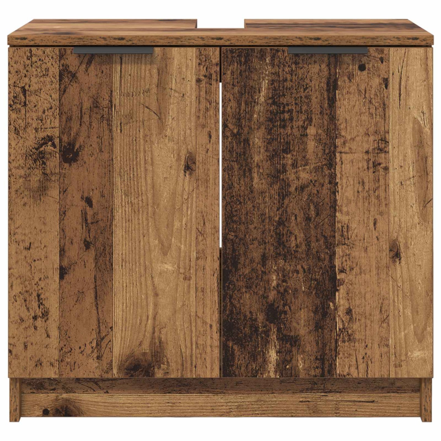 Baderomsskap Gamle tre 64,5 x 33,5 x 59 cm Konstruert tre