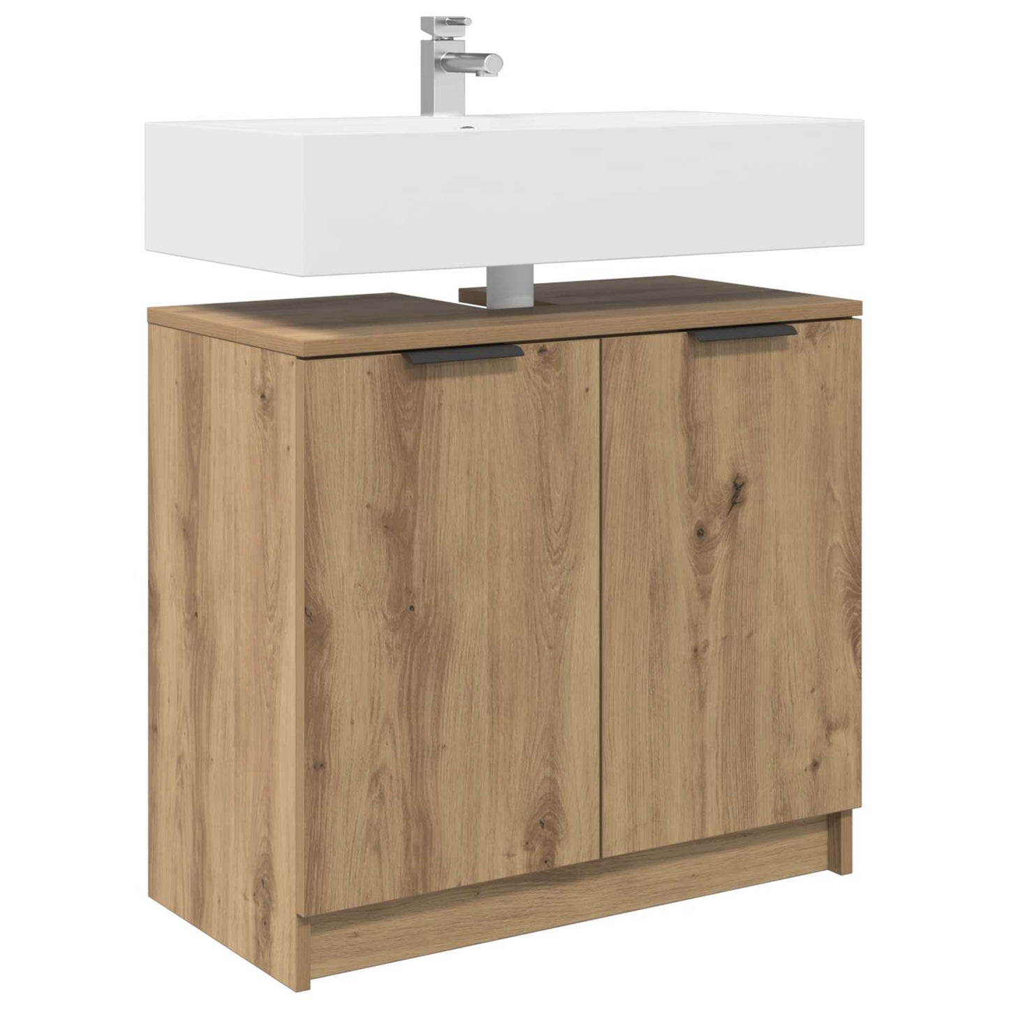 Baderomsskap Artisan Eik 64,5 x 33,5 x 59 cm Konstruert tre
