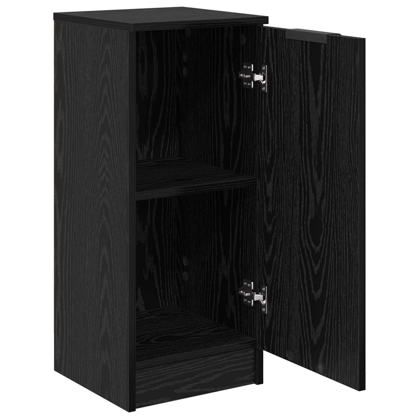 Serviesskap Svart Eik 30 x 30 x 70 cm Konstruert tre
