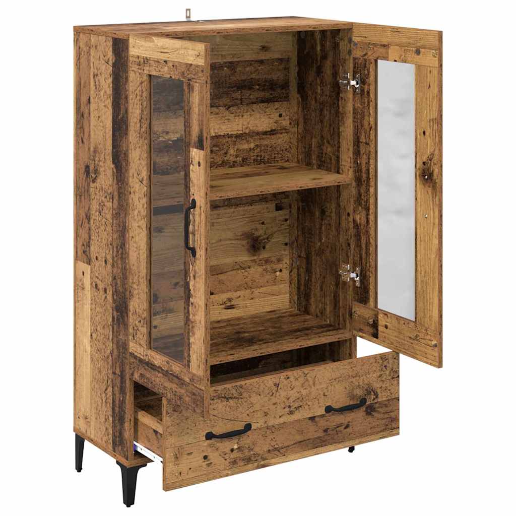 Høyskap Gamle tre 70 x 31 x 115 cm Ingeniørtre og jern