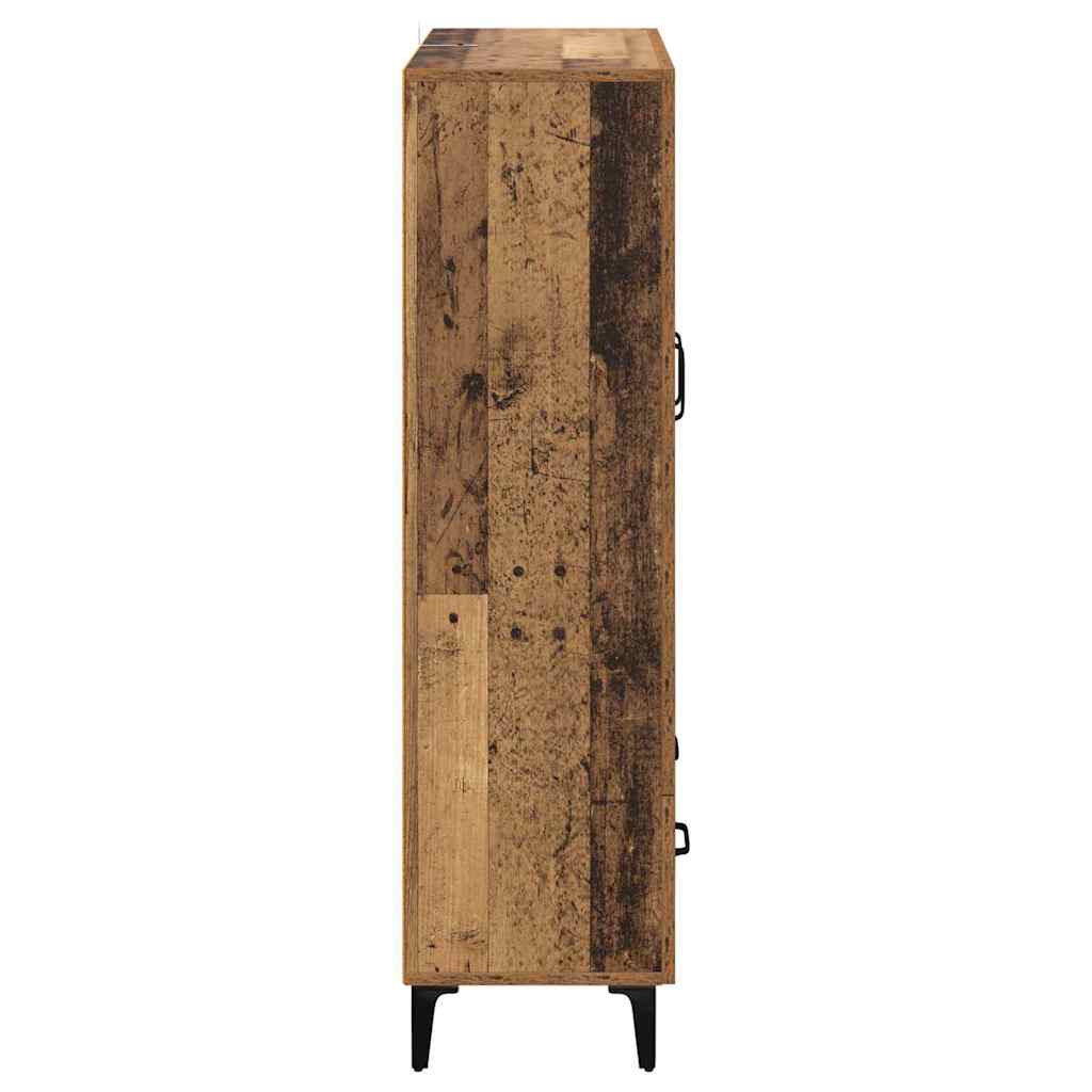 Høyskap Gamle tre 70 x 31 x 115 cm Ingeniørtre og jern