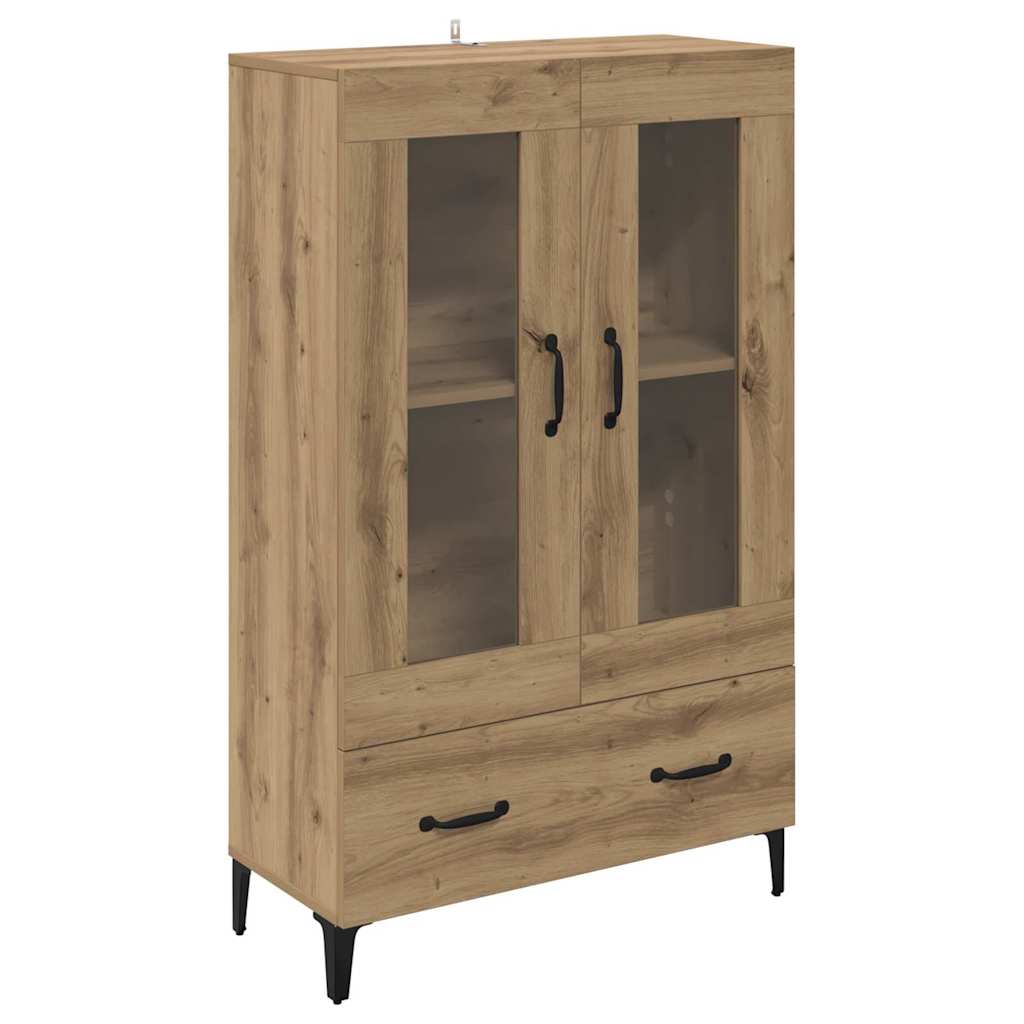 Høyskap Artisan Eik 70 x 31 x 115 cm Ingeniørtre og jern
