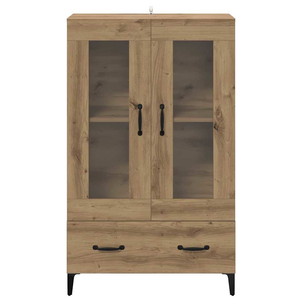 Høyskap Artisan Eik 70 x 31 x 115 cm Ingeniørtre og jern