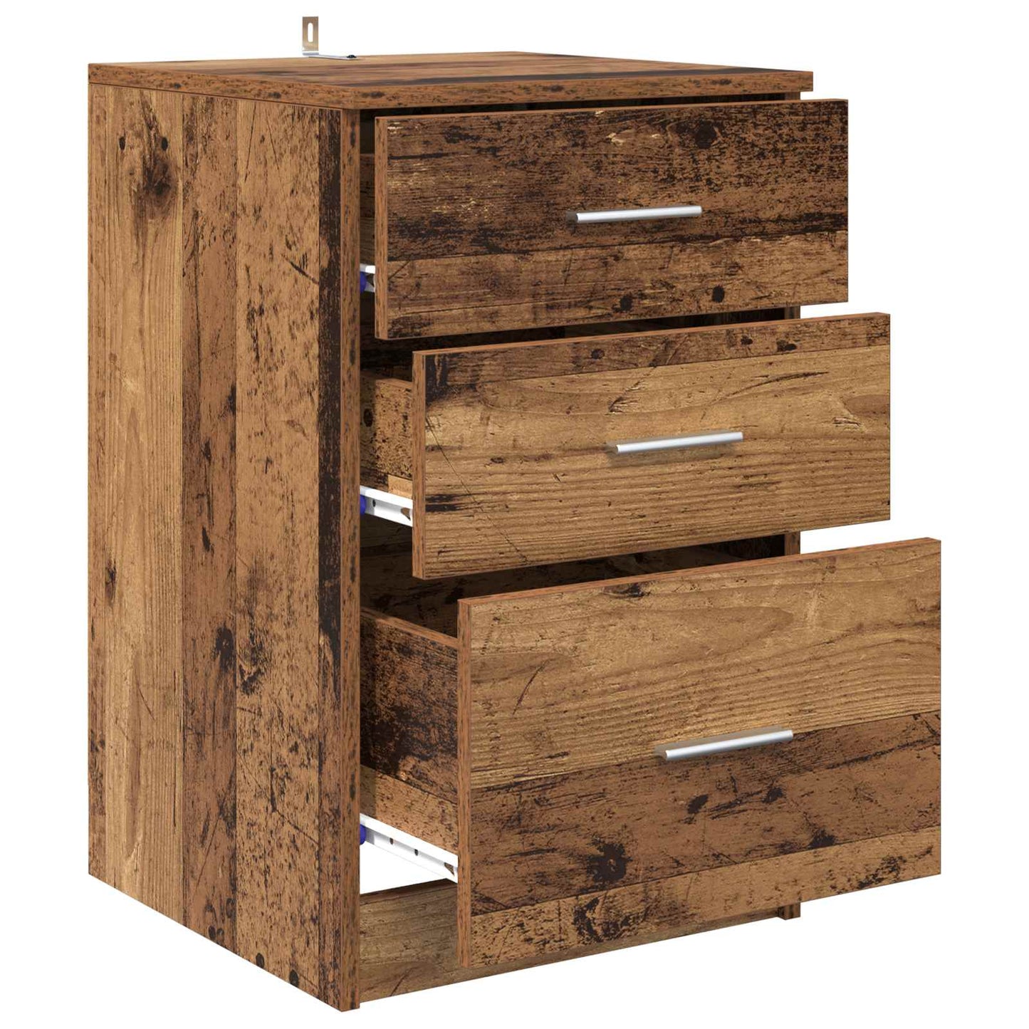 Nattbordskap Gammelt tre 40 x 40 x 63 cm Konstruert tre
