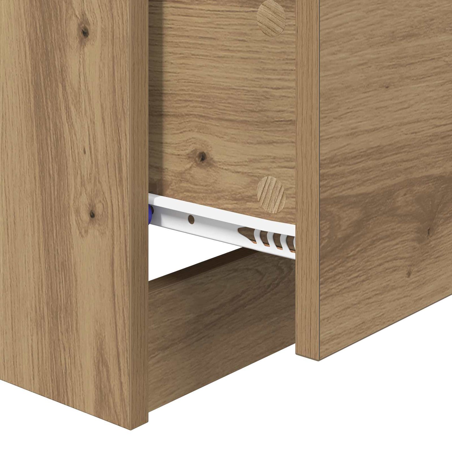 Nattbordskap Artisan Eik 40 x 40 x 63 cm Konstruert tre