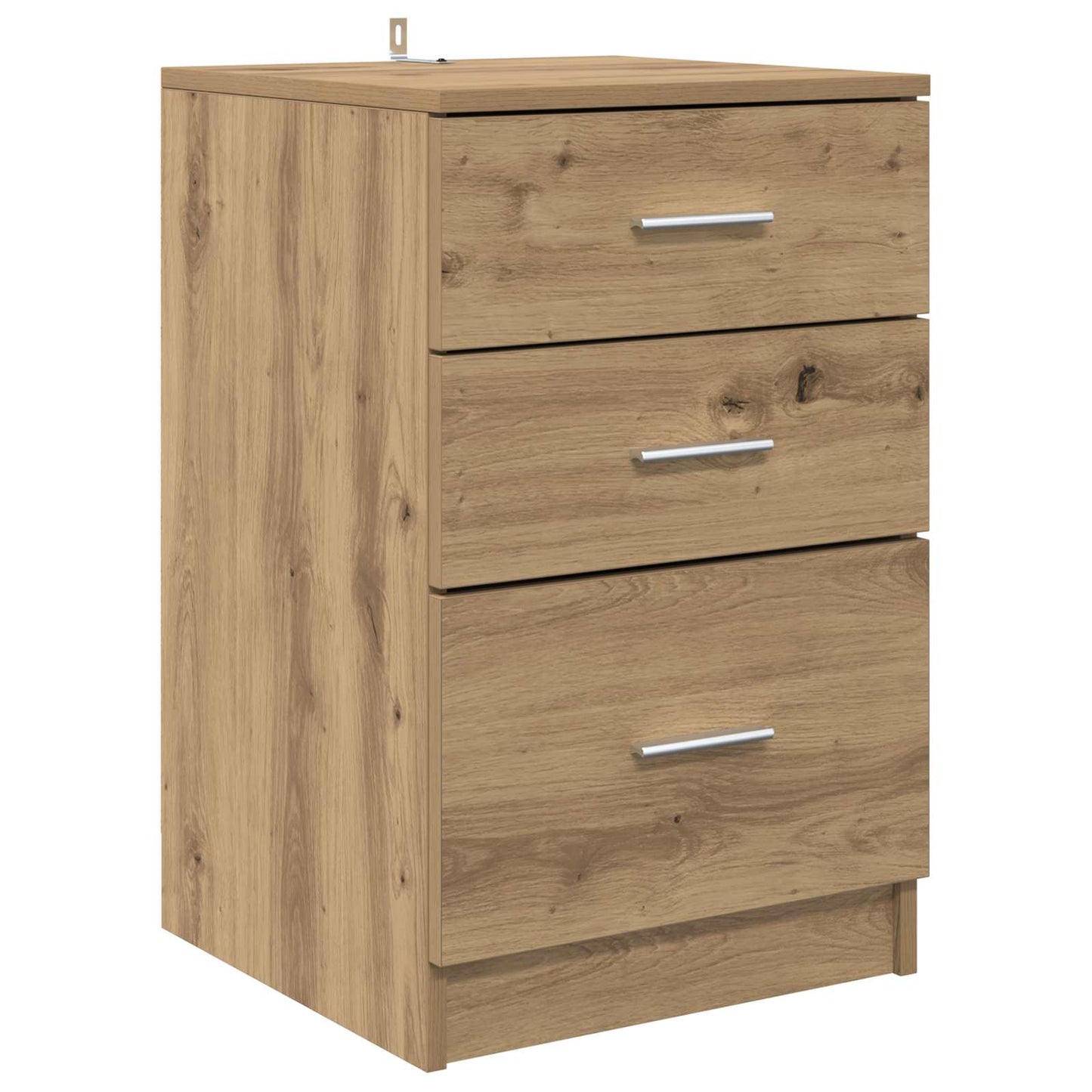 Nattbordskap Artisan Eik 40 x 40 x 63 cm Konstruert tre