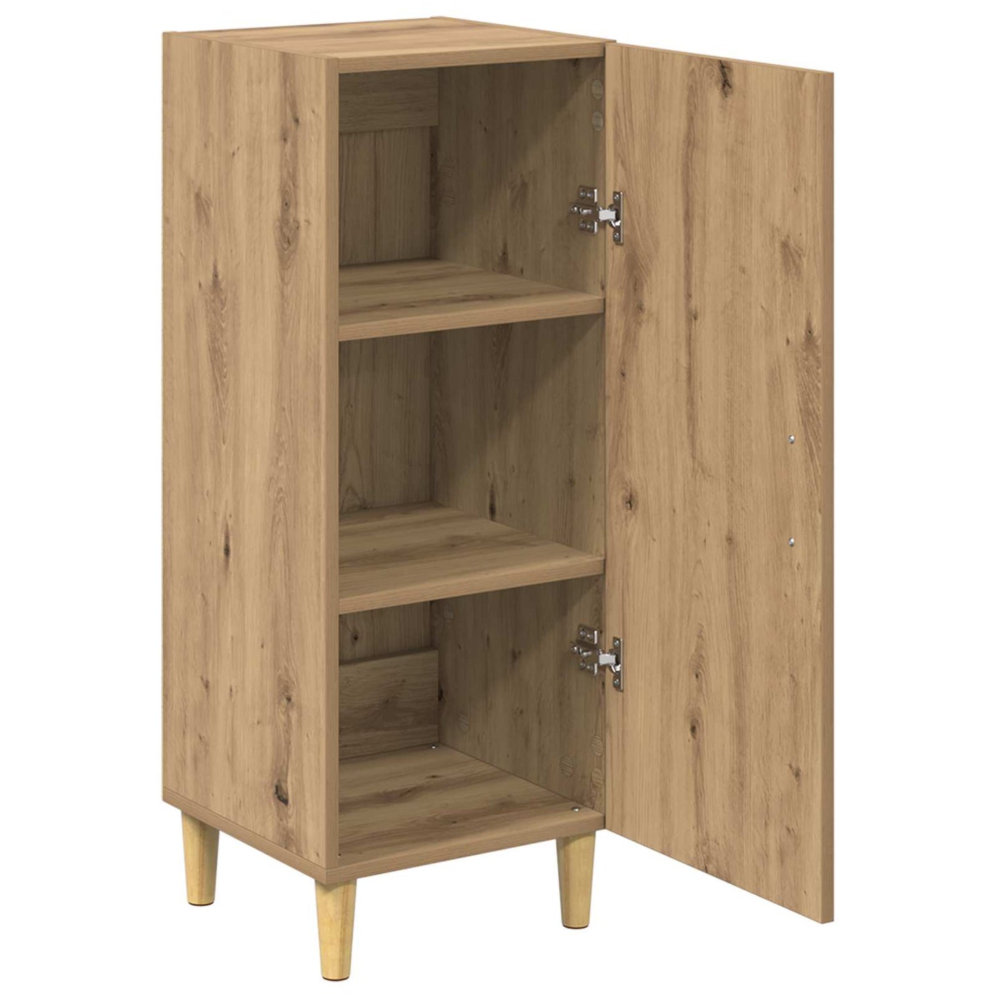 Serviesskap Artisan Eik 34,5 x 34 x 90 cm Konstruert tre