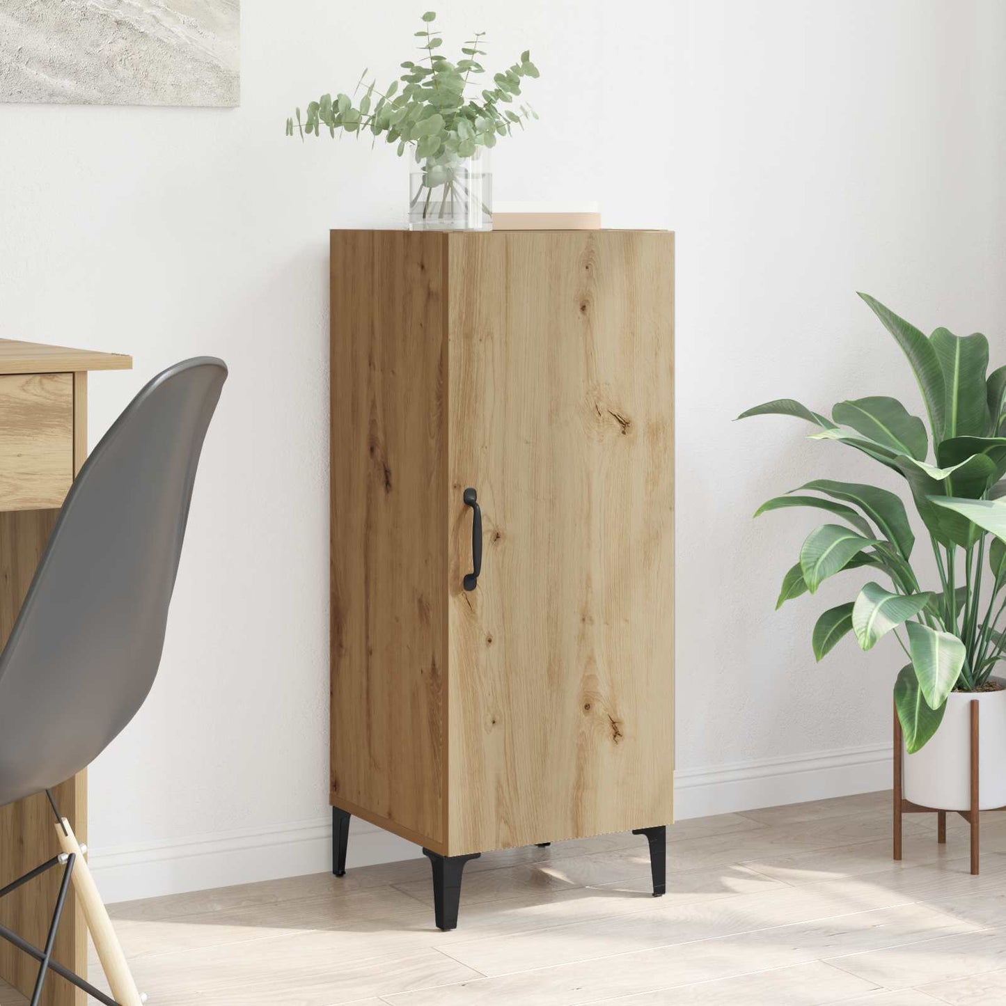 Serviesskap Artisan Eik 34,5 x 34 x 90 cm Konstruert tre